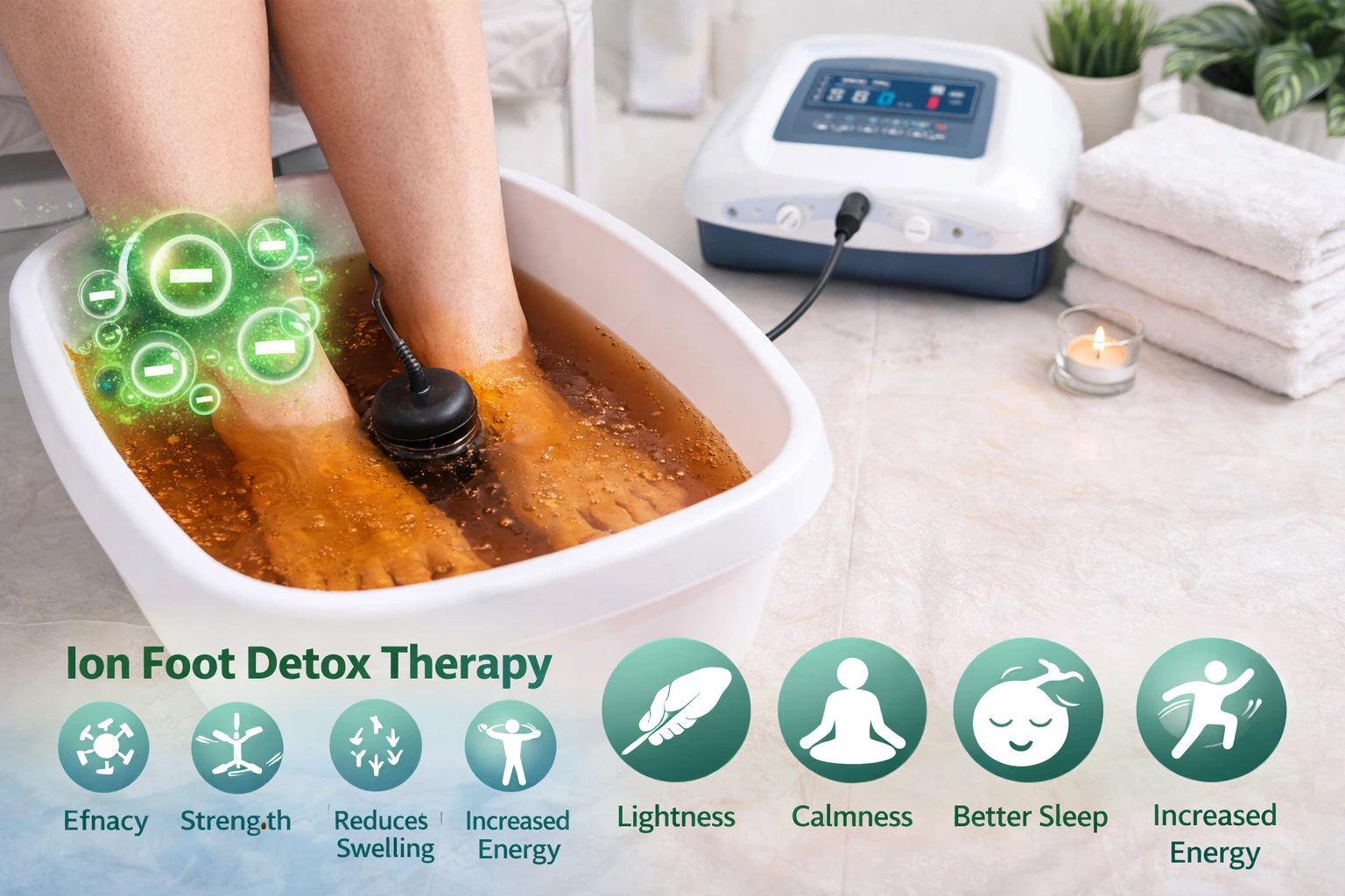 سمزدایی بدن با یونتراپی؛ تجربه پاکسازی، آرامش و افزایش انرژی در کلینیک نوژا