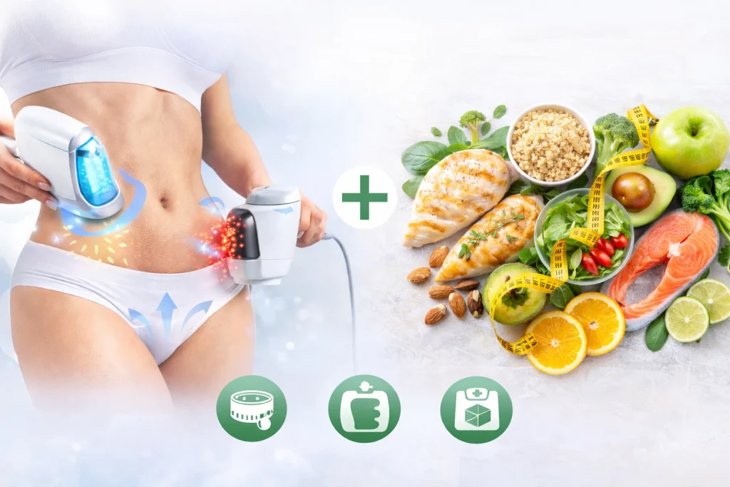 لاغری و تناسب اندام؛ ترکیب هوشمند دستگاه‌های لاغری و رژیم درمانی