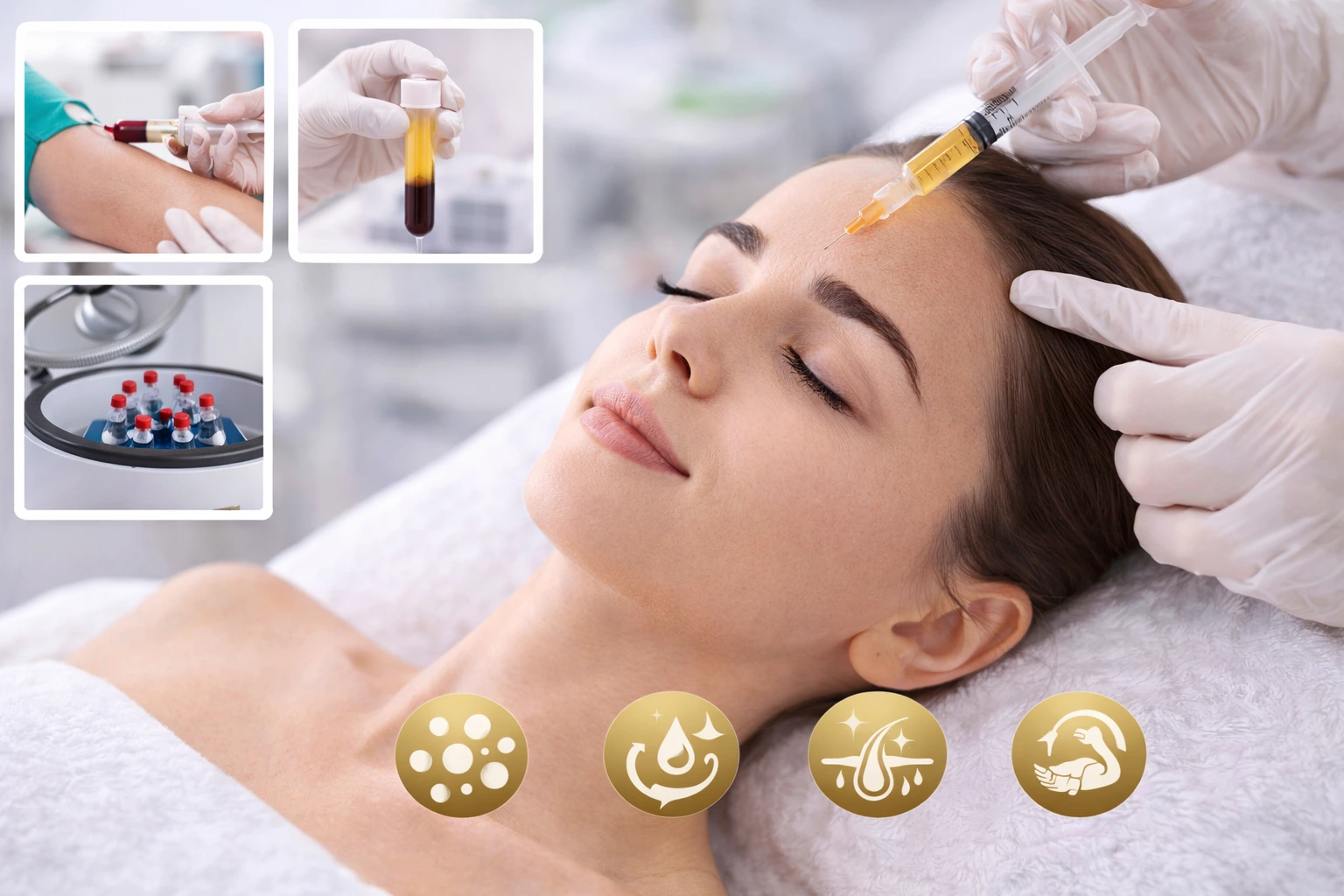 PRP چیست؟ جوانسازی پوست و تقویت مو با پلاسمای غنی از پلاکت